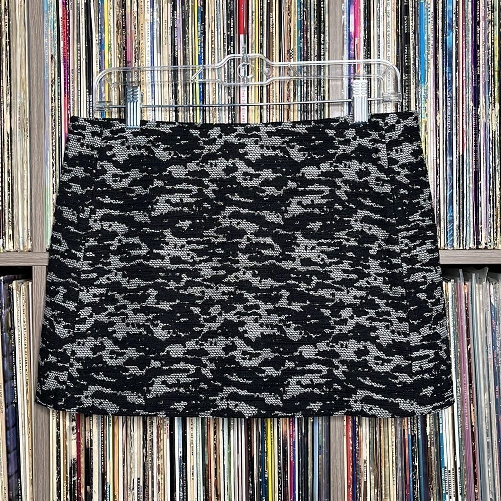 NWOT Sézane Textured Micro Mini Skirt Size 38